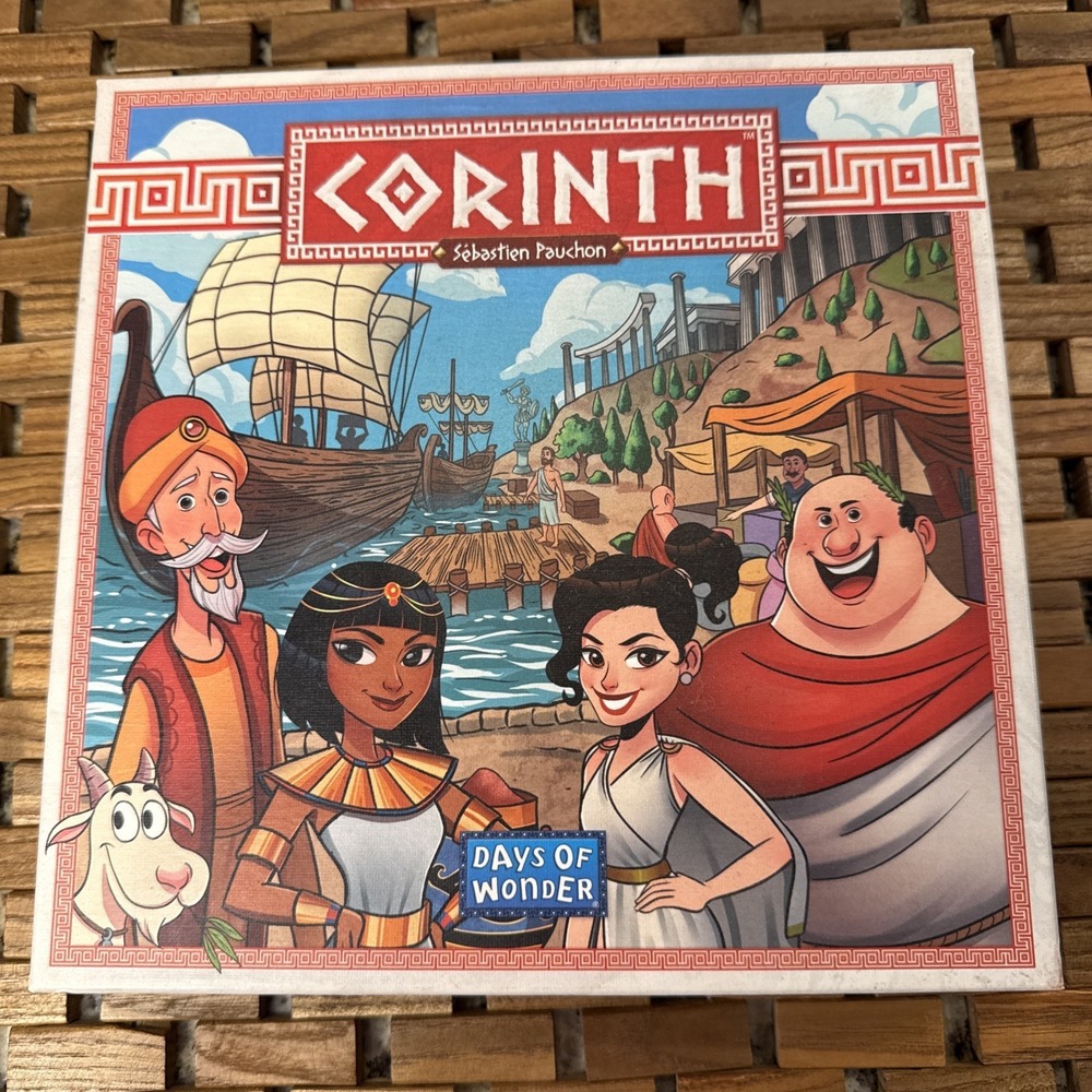 "CORINTH" (2019) ROLL-AND-WRITE GAME FOR 2-4 BY DAYS OF WONDER